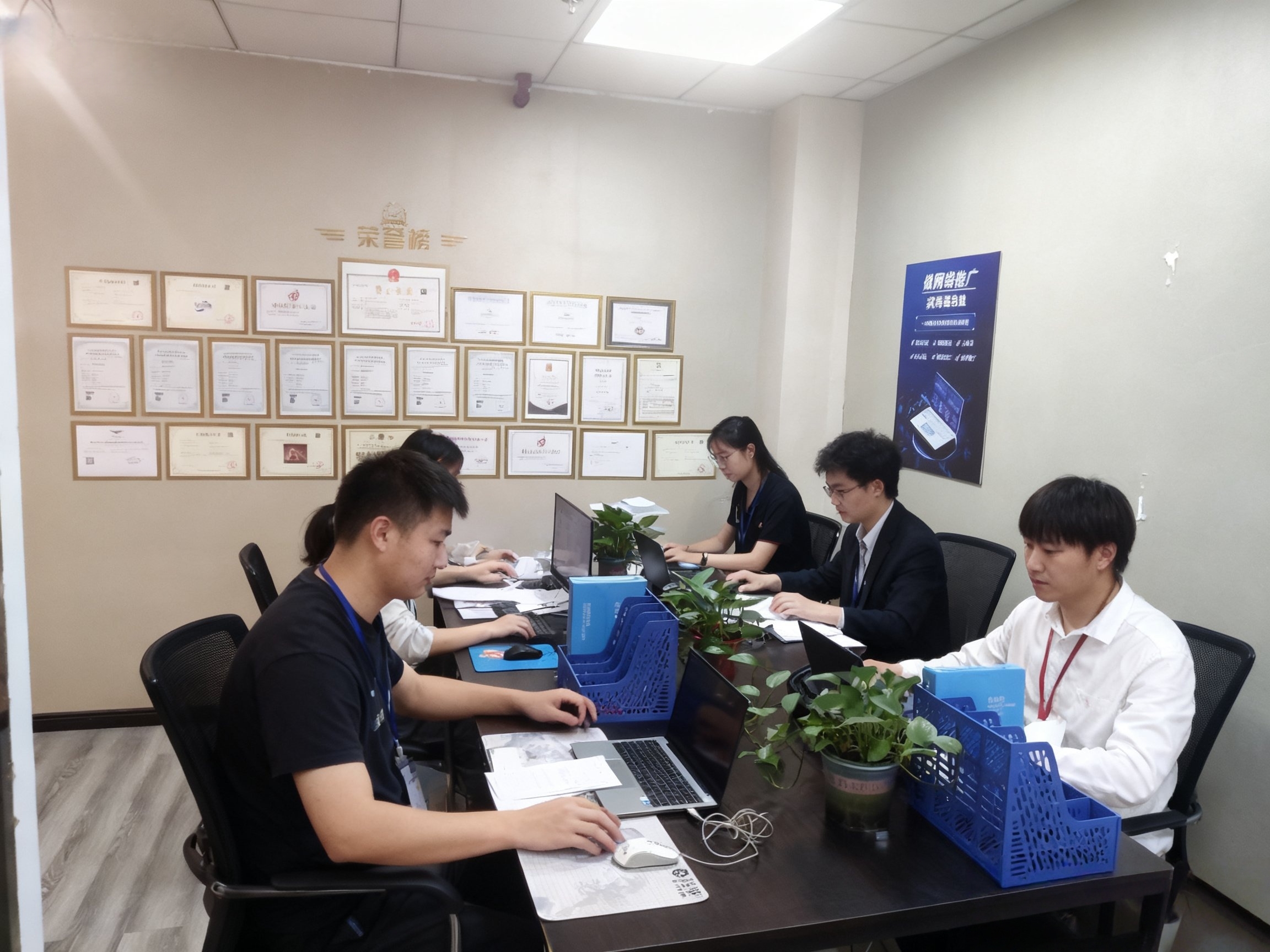 网推传媒公司实拍环境